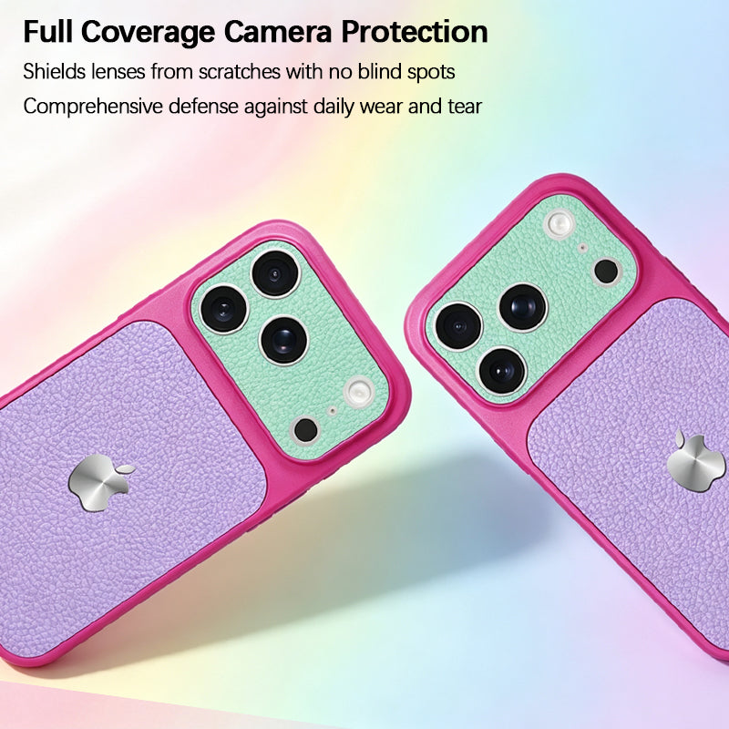 iPhone Dopamine Lychee Texture Case
