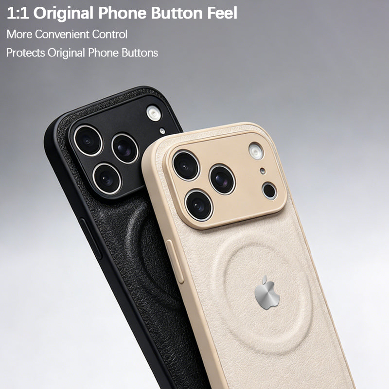 iPhone Lychee Texture Leather Case