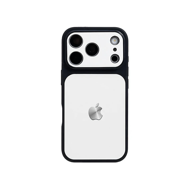 iPhone Color-Blocked Leather Case