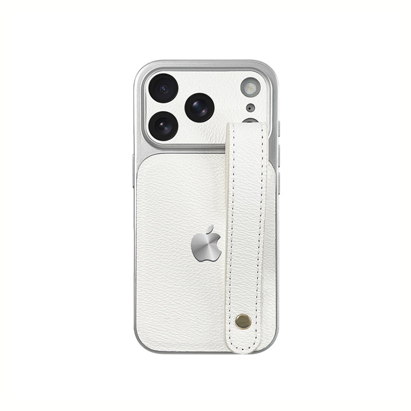 iPhone Lychee Texture Wristband Case