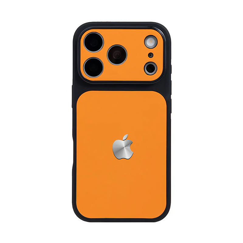 iPhone Color-Blocked Leather Case
