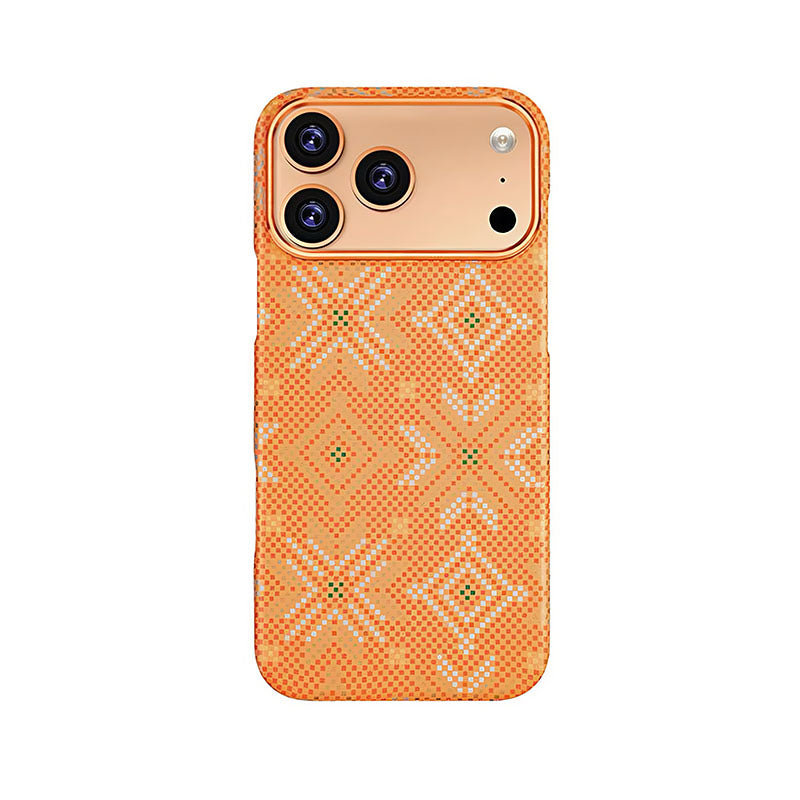 iPhone Iridescent Diamond Pattern MagSafe Case