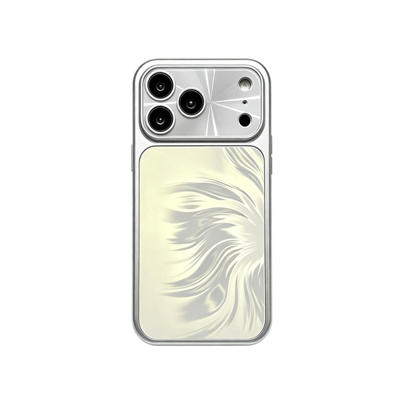 iPhone Gradient Feather Texture Case