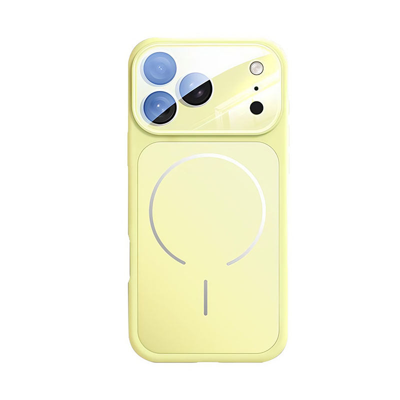 iPhone Large Window Liquid Silicone Case