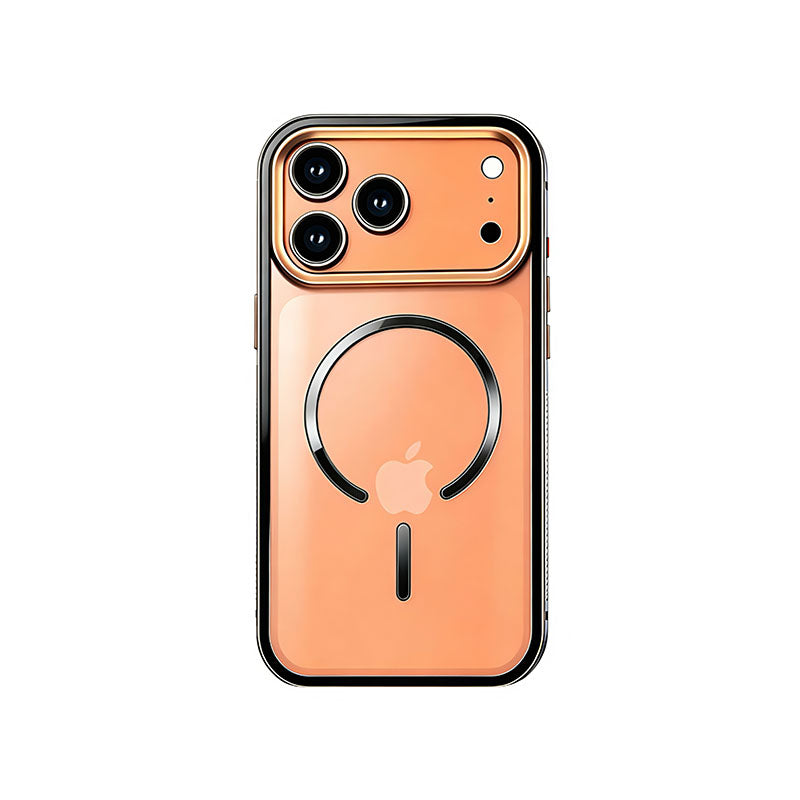 iPhone Metal Frame Matte Magnetic Case