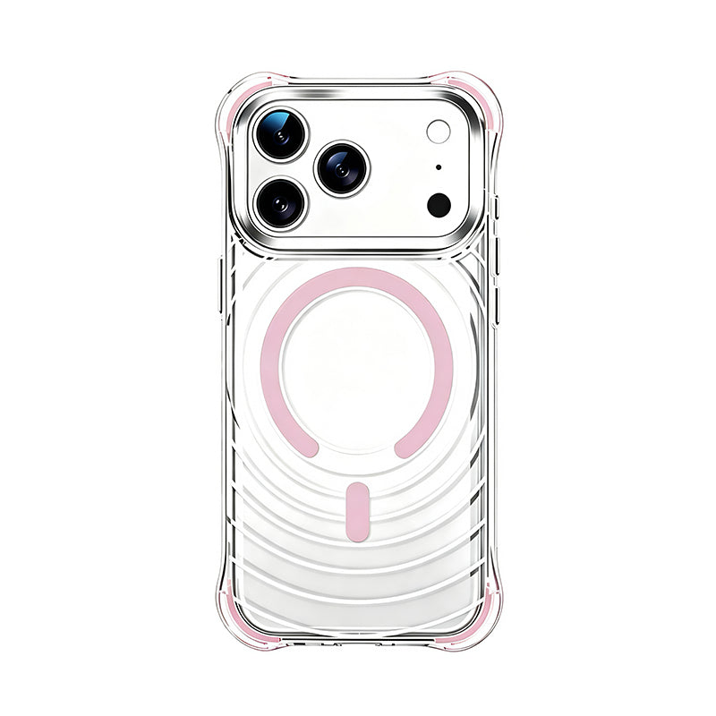 iPhone Wave Transparent MagSafe Case