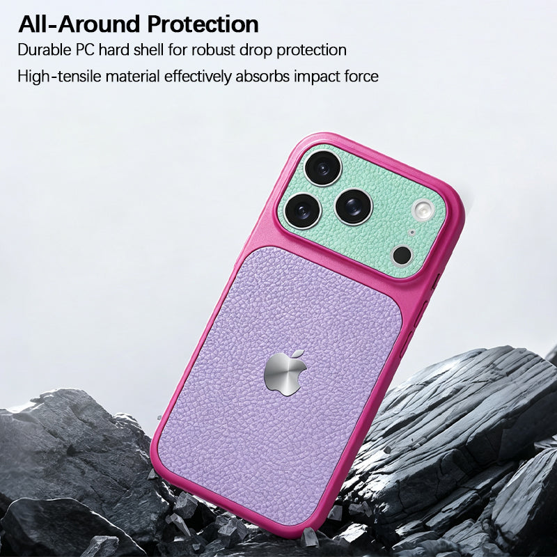 iPhone Dopamine Lychee Texture Case