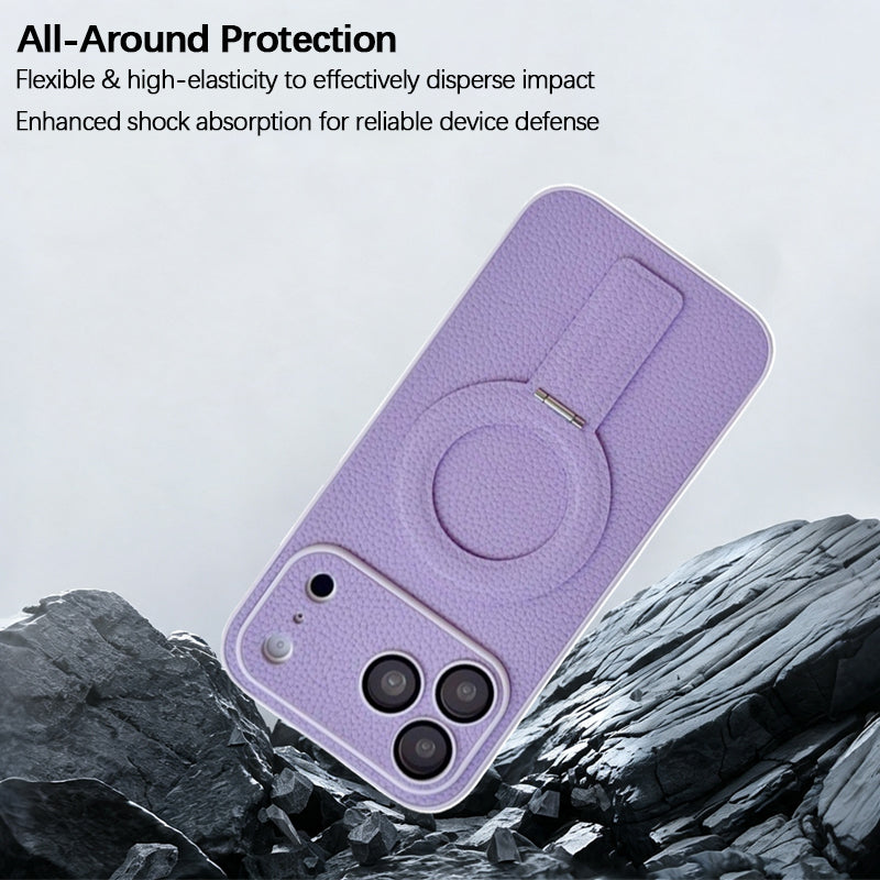 iPhone Macaron Leather Texture Case