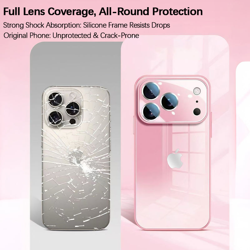 iPhone Tempered Glass Case