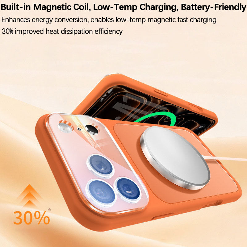iPhone Large Window Liquid Silicone Case