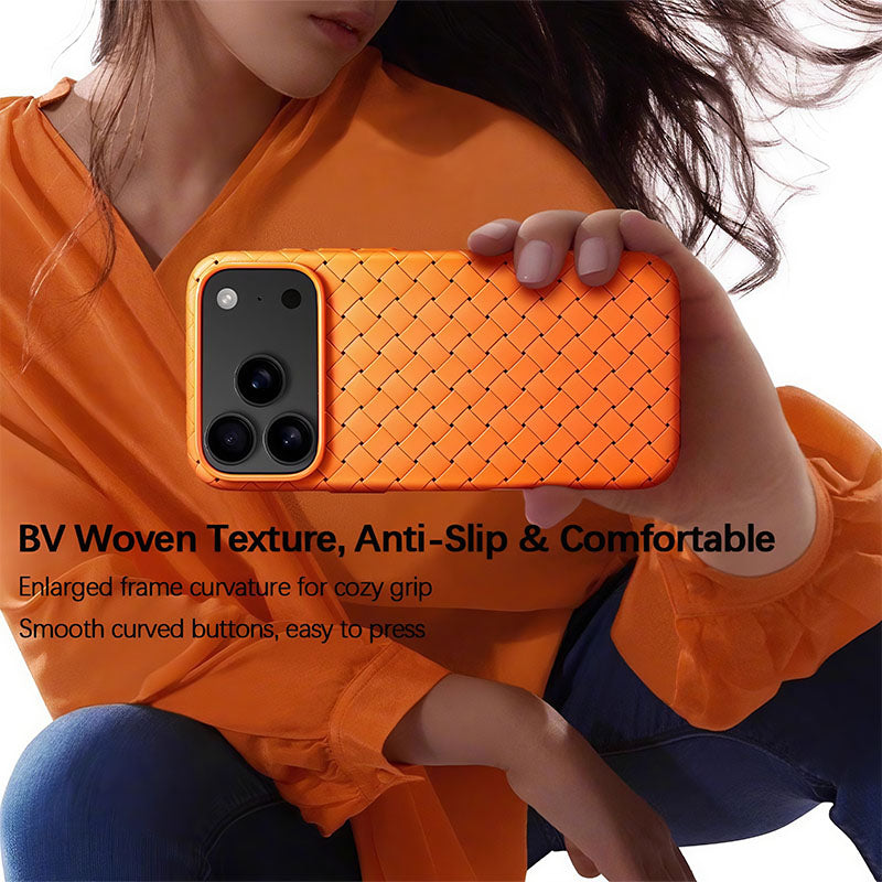iPhone Woven Texture MagSafe Case