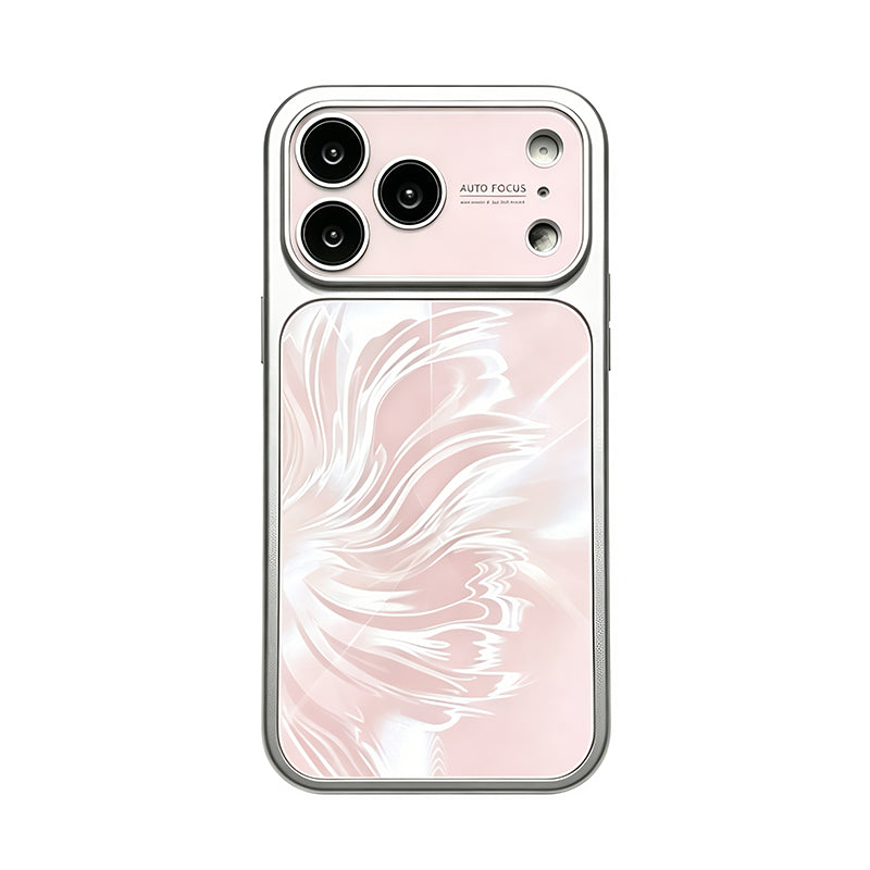 iPhone Feather Aurora Texture Cooling Case