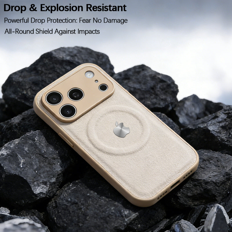iPhone Lychee Texture Leather Case