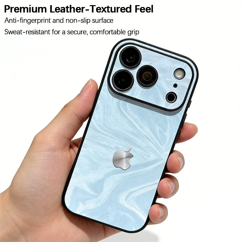 iPhone Watercolor Leather Case
