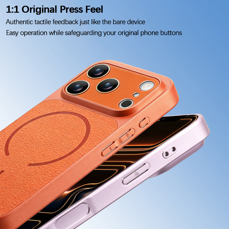 iPhone Leather Large Window Case