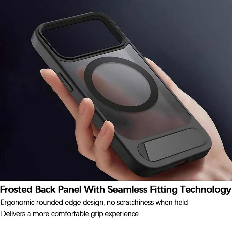 iPhone Matte Magnetic Bevel Holder Case