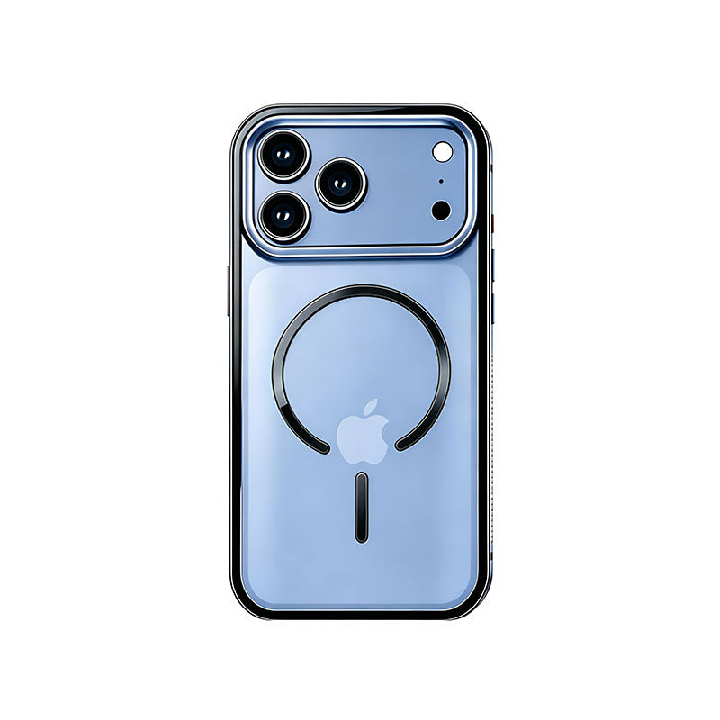 iPhone Metal Frame Matte Magnetic Case