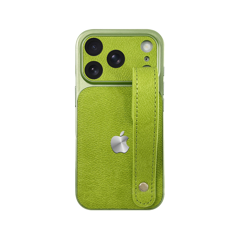 iPhone Lychee Texture Wristband Case