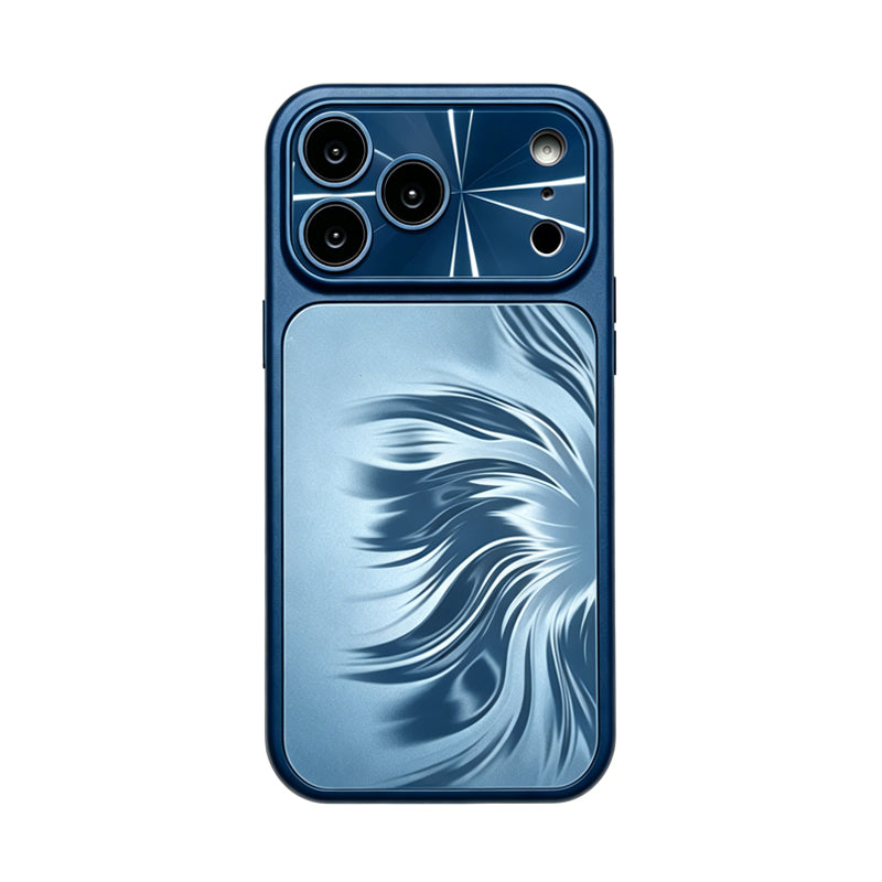 iPhone Gradient Feather Texture Case