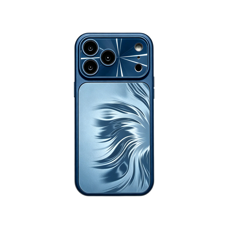 iPhone Gradient Feather Texture Case