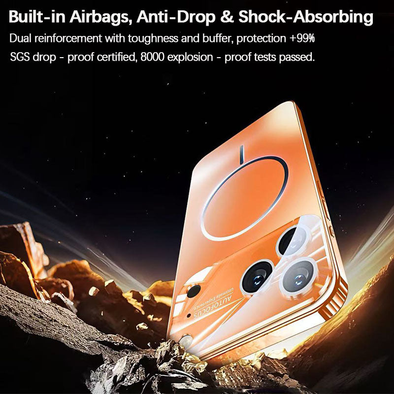 iPhone Ultra Thin Frosted Glass Case