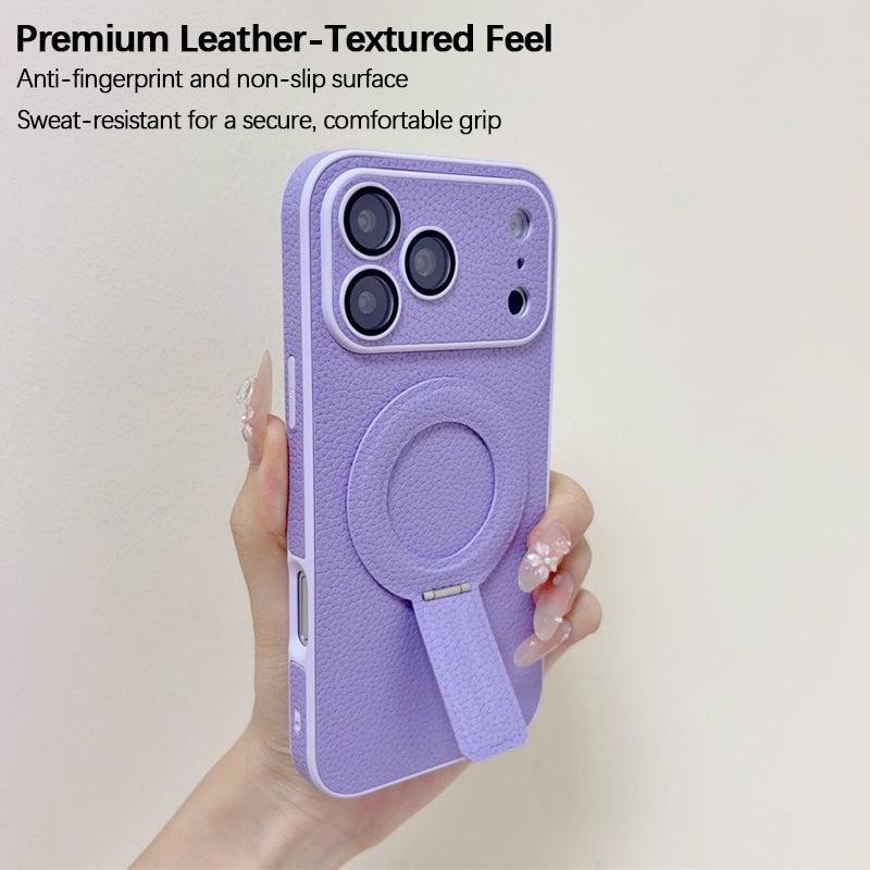 iPhone Macaron Leather Texture Case