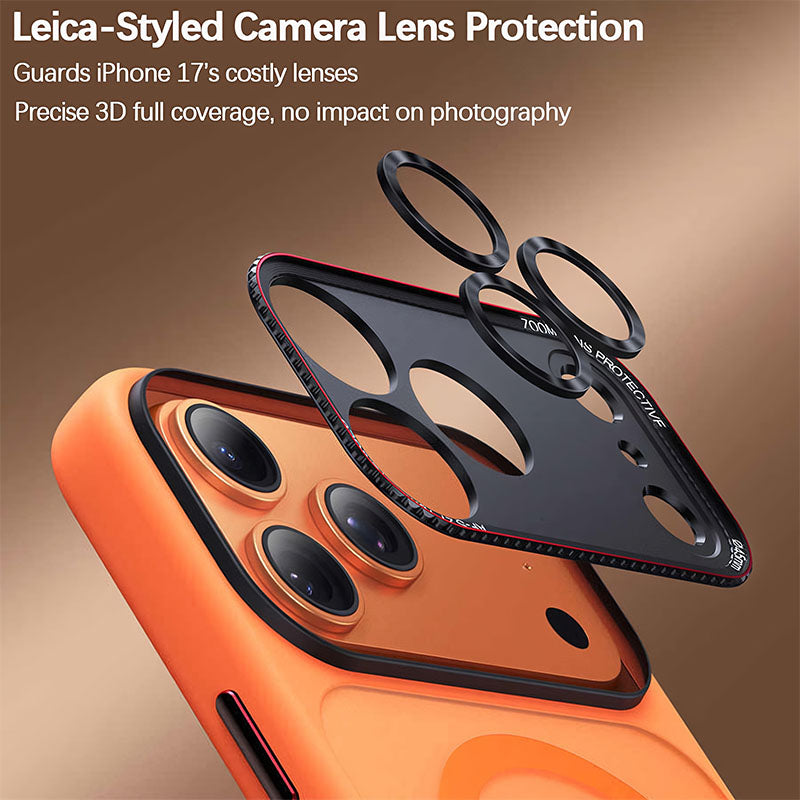 iPhone Matte Metal Lens Case