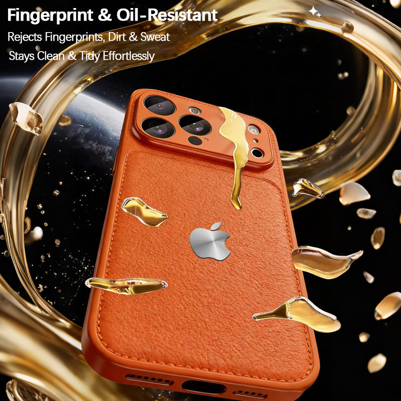 iPhone Crater Leather Case