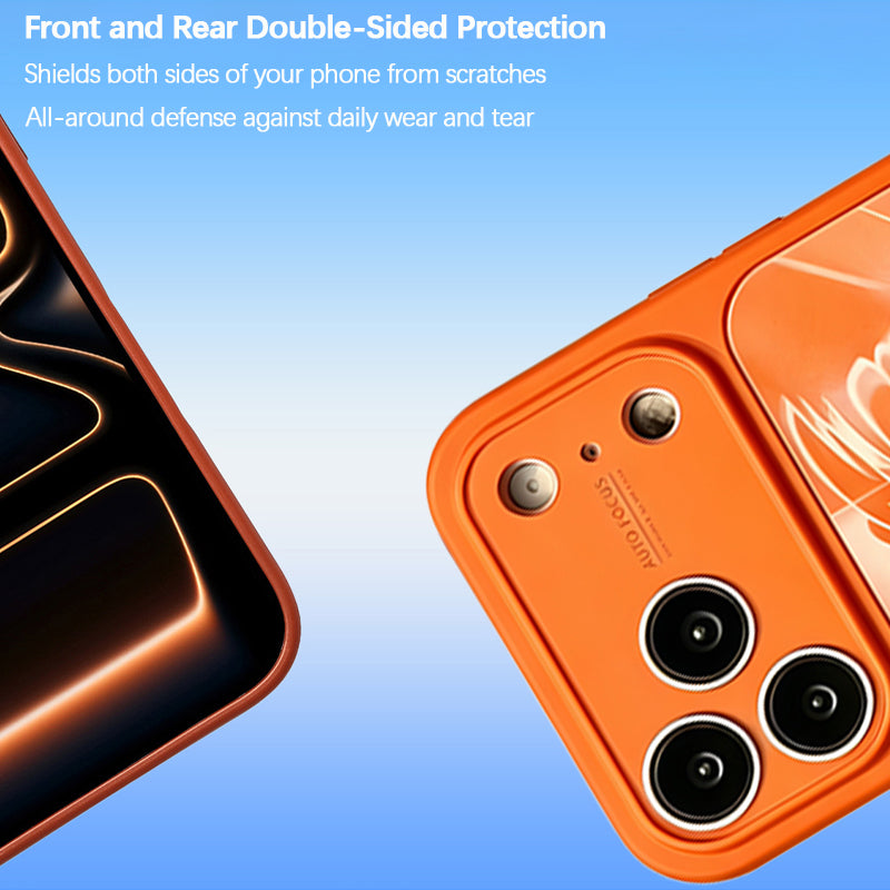 iPhone Feather Aurora Texture Cooling Case