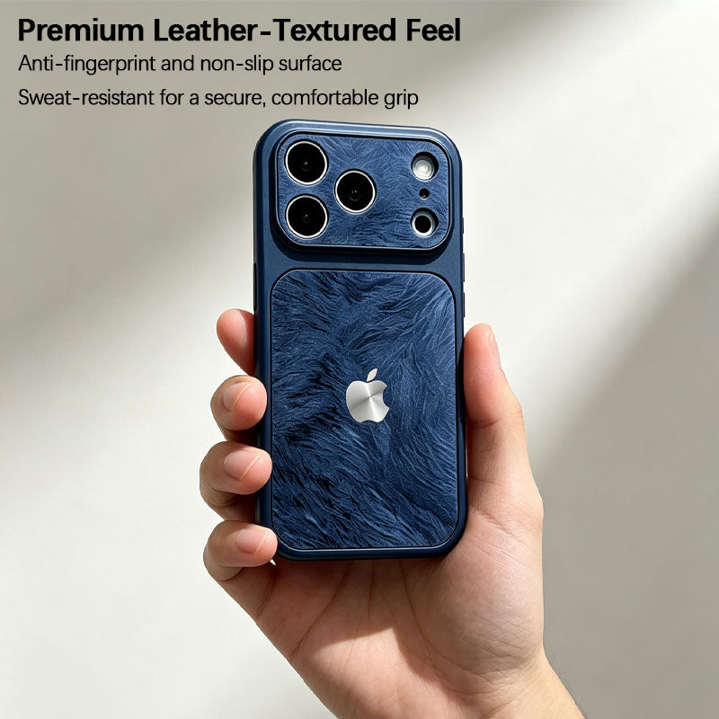 iPhone Flowing Yarn Leather Case