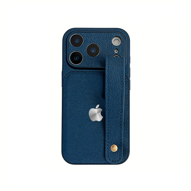 iPhone Lychee Texture Wristband Case