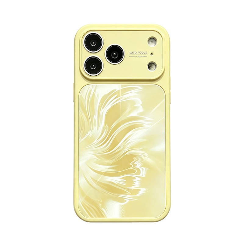 iPhone Feather Aurora Texture Cooling Case