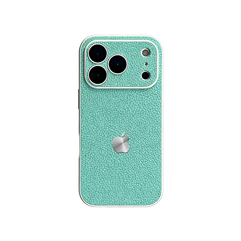iPhone Macaron Leather Texture Case