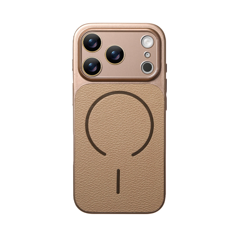 iPhone Leather Large Window Case
