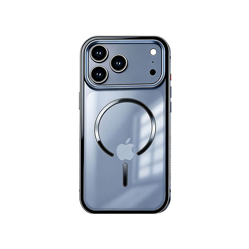 iPhone Metal Frame Matte Magnetic Case