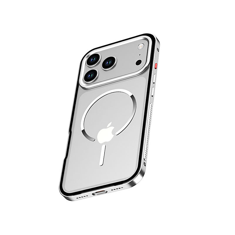 iPhone Metal Frame Matte Magnetic Case