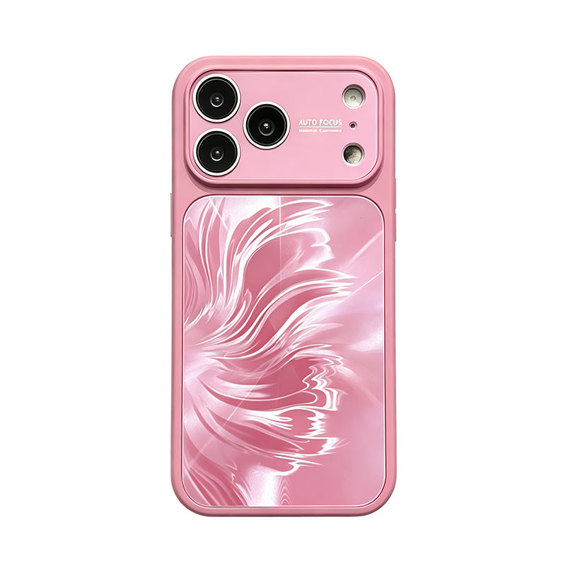 iPhone Feather Aurora Texture Cooling Case