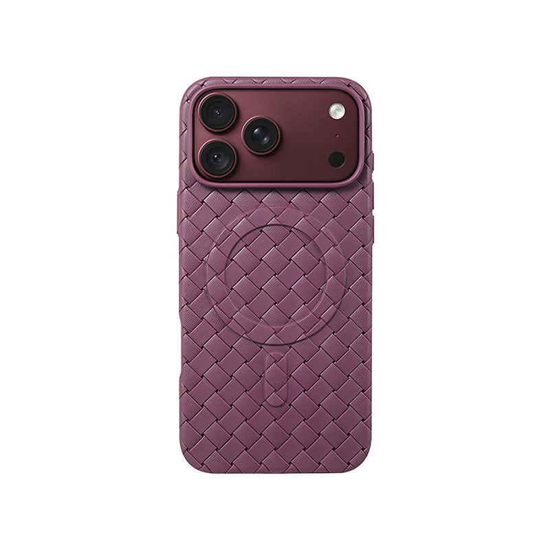 iPhone Woven Texture MagSafe Case
