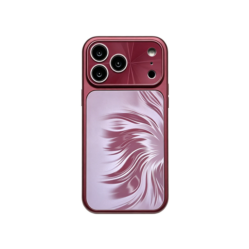 iPhone Gradient Feather Texture Case