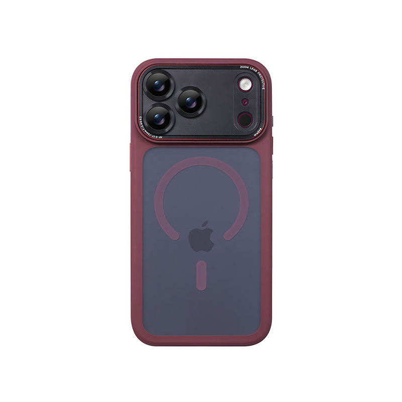 iPhone Matte Metal Lens Case