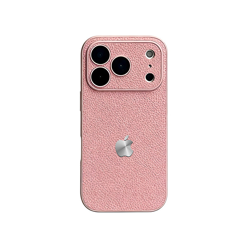 iPhone Macaron Leather Texture Case