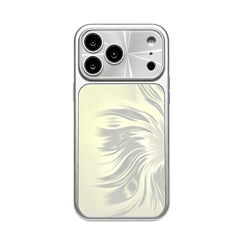iPhone Gradient Feather Texture Case