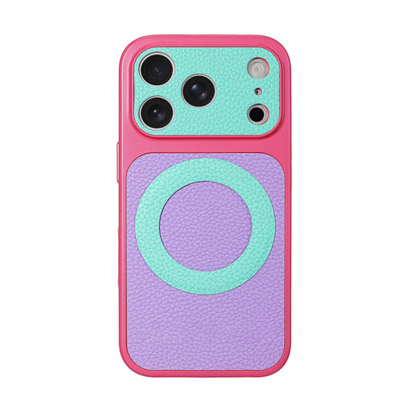 iPhone Dopamine Lychee Texture Case