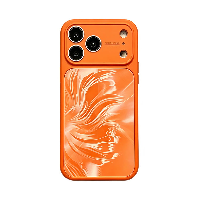 iPhone Feather Aurora Texture Cooling Case