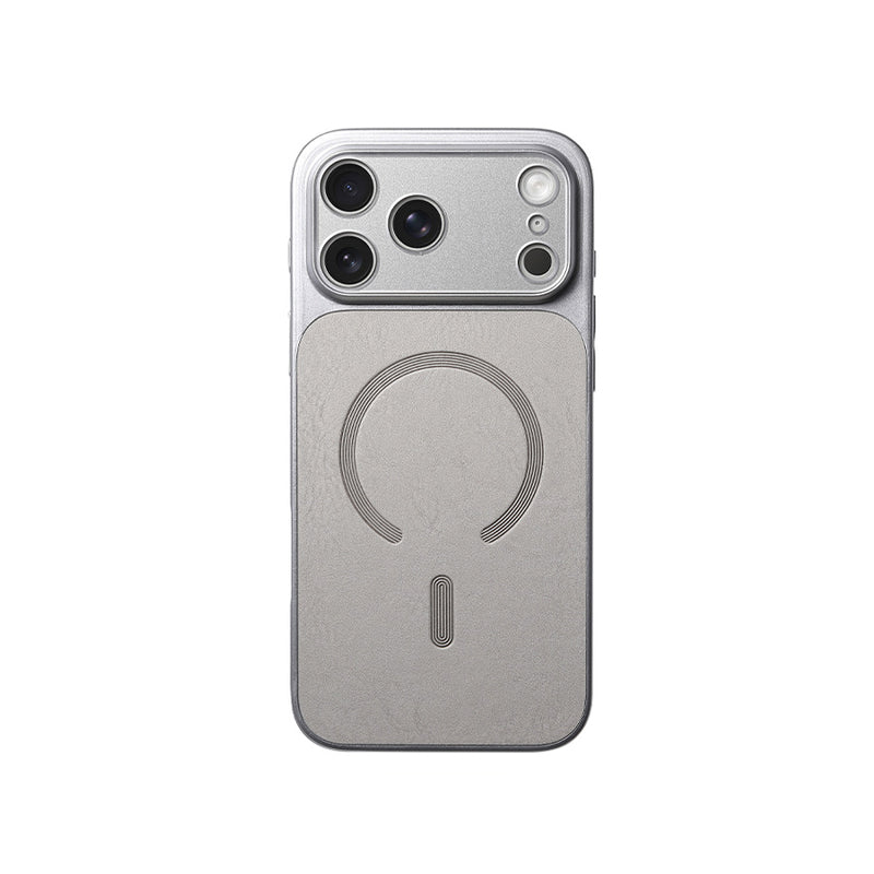 iPhone Leather Texture Large Window Case