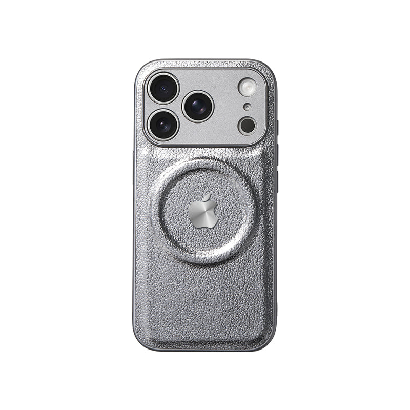 iPhone Lychee Texture Leather Case