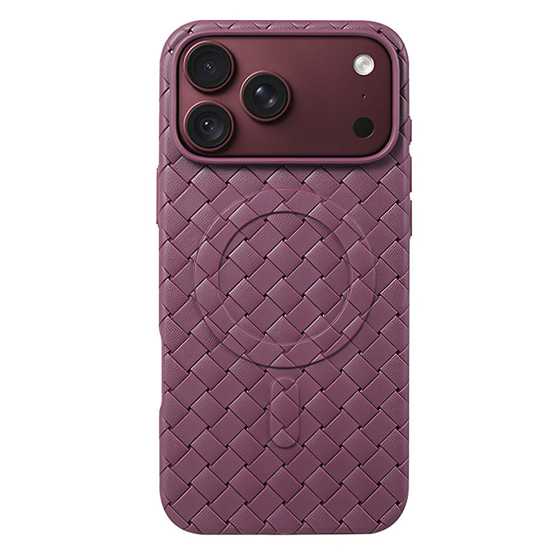 iPhone Woven Texture MagSafe Case
