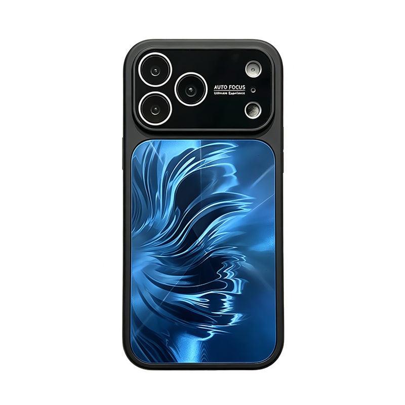 iPhone Feather Aurora Texture Cooling Case