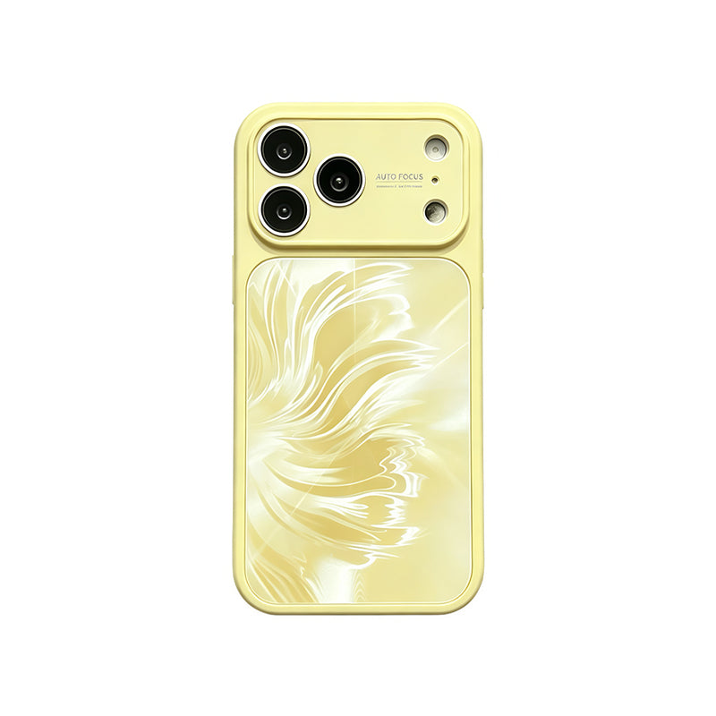 iPhone Feather Aurora Texture Cooling Case