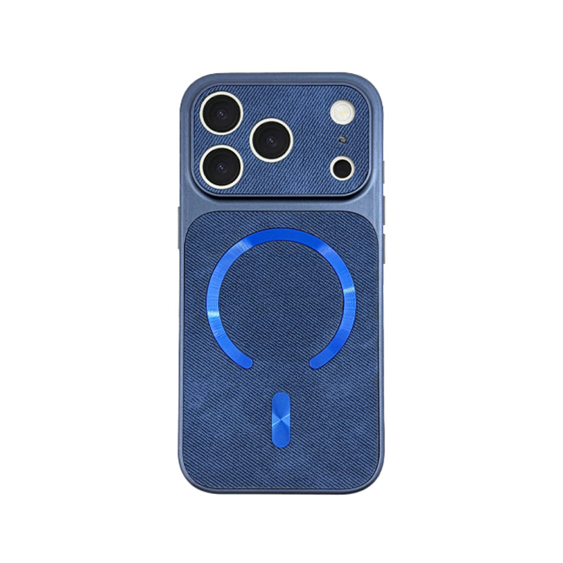 iPhone Denim Textured MagSafe Case